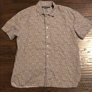 Perry Ellis short sleeve button down shirt